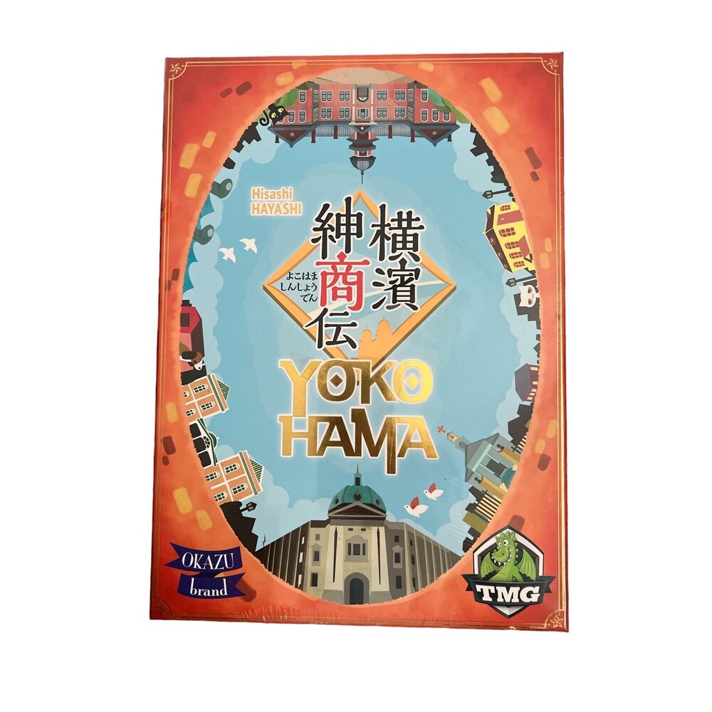 TMG Yokohama Board Game Unisex OS Multicolor New Sealed Strategy Meiji Japan‎